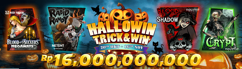 NLC, NETENT, RED TIGER – HalloWIN! Trick & Win	