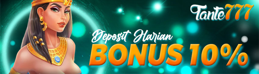 Bonus Harian Slot 10%